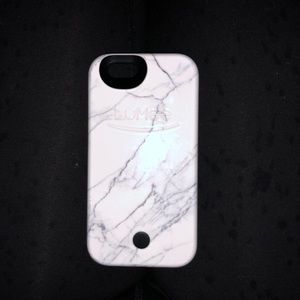 Marble white Lumee iPhone 6 case